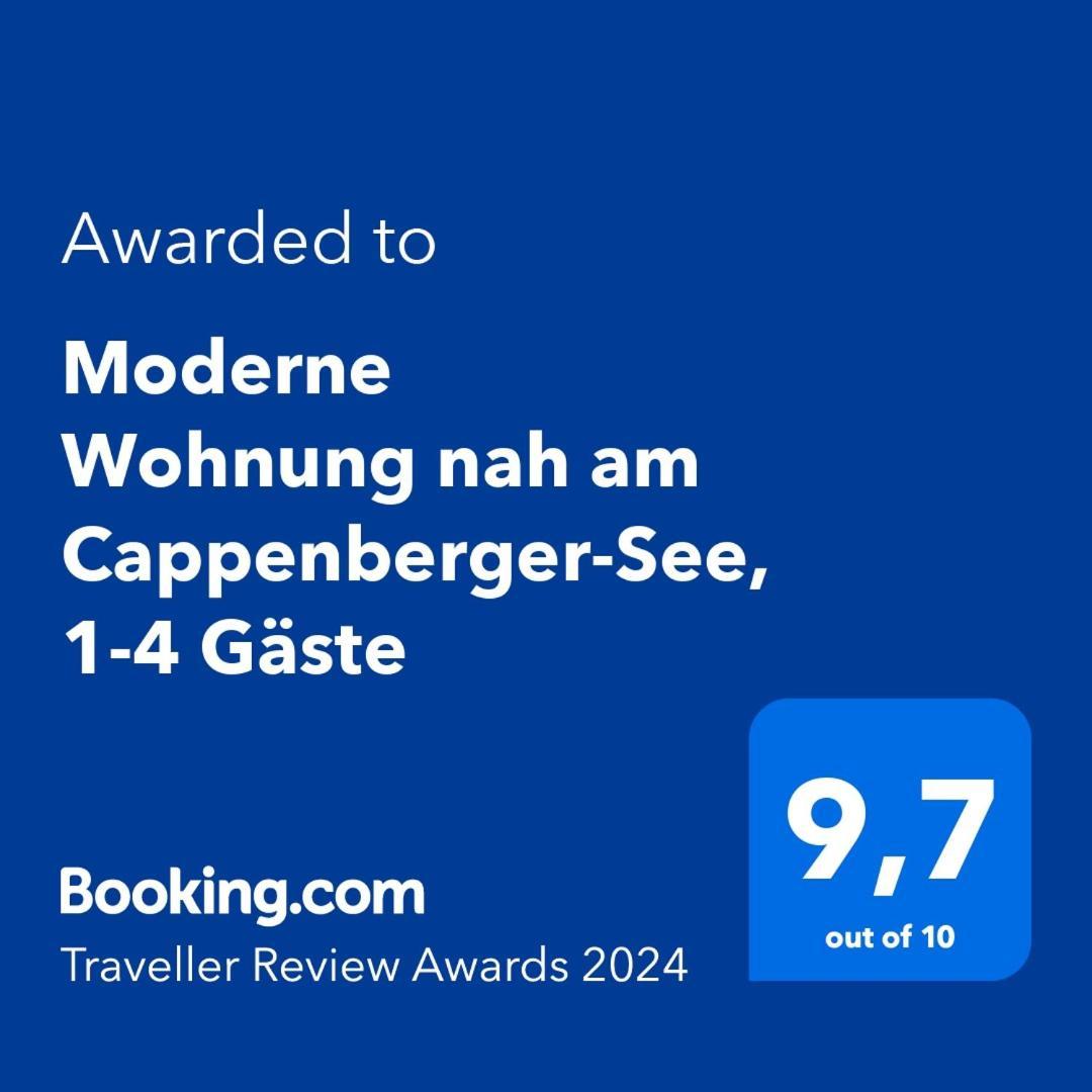 Moderne Wohnung Nah Am Cappenberger-See, 1-4 Gaeste Lünen Exteriér fotografie